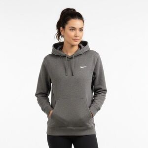 Nike | Dark Grey Unisex Hoodie Athletic Fit with Kangaroo Pocket